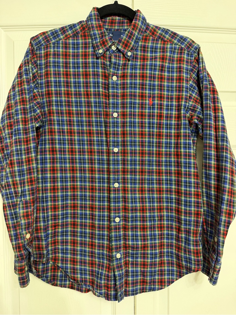 Ralph Lauren Multi-Color Plaid Button-Down Shirt
